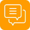 speech bubbles icon